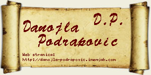Danojla Podrapović vizit kartica